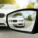2 Pcs Rainproof Car Rearview Mirror Sticker Anti-fog Protective Film Rain Shield