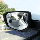 2 Pcs Rainproof Car Rearview Mirror Sticker Anti-fog Protective Film Rain Shield
