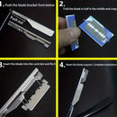 1Pcs Shaving Razor With 10pcs Blades Premium Shaver Razor For Men Beauty Care Tools