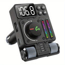 JaJaBor FM Transmitter: Boost Your Car Audio with Treble & Bass Control, 30W Fast Charging, and Hands-Free Wireless Kit