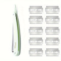 1Pcs Shaving Razor With 10pcs Blades Premium Shaver Razor For Men Beauty Care Tools
