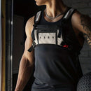 Chest Rig Esportivo Resistente à Água – Bolsa Leve com Fecho em Zíper para Aventuras, Corrida e Fitness