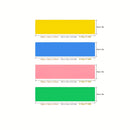 Faixa Elástica de Resistência TPE – Pilates, Fitness e Exercícios em Casa