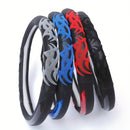 Four Seasons Universal Car Steering Wheel Cover in Faux Leather Film Fashion Sports Design