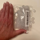 100pcs Glow-in-the-Dark Pebbles - Enhance Your Garden Or Aquarium With Natural Crystals!