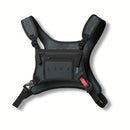 Chest Rig Esportivo Resistente à Água – Bolsa Leve com Fecho em Zíper para Aventuras, Corrida e Fitness