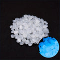 100pcs Glow-in-the-Dark Pebbles - Enhance Your Garden Or Aquarium With Natural Crystals!