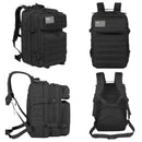 Mochila de viagem Mochilas coloridas com alça de mão para viagem Vários bolsos Mochila de assalto do exército Bolsa Bug Out de 3 dias Mochila de caminhada para campismo (666-DS)