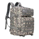 Mochila de viagem Mochilas coloridas com alça de mão para viagem Vários bolsos Mochila de assalto do exército Bolsa Bug Out de 3 dias Mochila de caminhada para campismo (666-DS)