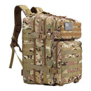 Mochila de viagem Mochilas coloridas com alça de mão para viagem Vários bolsos Mochila de assalto do exército Bolsa Bug Out de 3 dias Mochila de caminhada para campismo (666-DS)