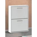 Aura modelo 2 portas balanço sapateira branca