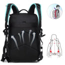 Mochila de viagem Mochilas coloridas com alça de mão para viagem Vários bolsos Mochila de assalto do exército Bolsa Bug Out de 3 dias Mochila de caminhada para campismo (666-DS)