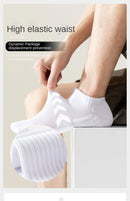 6 pares de meias esportivas com sola grossa e absorção de umidade com parte inferior acolchoada, perfeitas para corrida e esportes profissionais