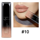 Waterproof Nude Matte Velvet Glossy Lip Gloss Lipstick Lip Balm Sexy Red Lip Tint 21 Colors Women Fashion Makeup Lipstick Tube