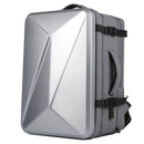 USB Mochila de Grande Capacidade, Hard Shell Commuter Bag, 17 "Computer Bag, Mala de Viagem à Prova D 'Água, Saco do Computador Notebook, Material ABS