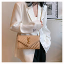 Novo envelope saco de corrente feminina crossbody saco commuter saco do telefone móvel nicho moda textura saco de ombro para mulher