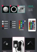 Nova mesa de bar led 16 cores mudando iluminação led mesa de cocktail luminosa brilhante fezes de barra de café para fontes de eventos de festa