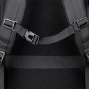 USB Mochila de Grande Capacidade, Hard Shell Commuter Bag, 17 "Computer Bag, Mala de Viagem à Prova D 'Água, Saco do Computador Notebook, Material ABS