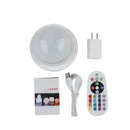 Nova mesa de bar led 16 cores mudando iluminação led mesa de cocktail luminosa brilhante fezes de barra de café para fontes de eventos de festa