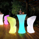 Nova mesa de bar led 16 cores mudando iluminação led mesa de cocktail luminosa brilhante fezes de barra de café para fontes de eventos de festa