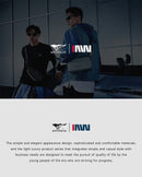 Septwolves negócios fino impresso couro crossbody sling saco homem moda casual viagem monograma impressão tecido ipad bolsa de ombro