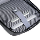 USB Mochila de Grande Capacidade, Hard Shell Commuter Bag, 17 "Computer Bag, Mala de Viagem à Prova D 'Água, Saco do Computador Notebook, Material ABS