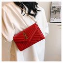 Novo envelope saco de corrente feminina crossbody saco commuter saco do telefone móvel nicho moda textura saco de ombro para mulher