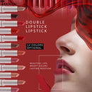 1PC Pink Lipstick Sexy Lip Gloss 2 In 1 Lip Tint Waterproof Long -Lasting Moisture Red Lip Matte Lipstick Make-Up For Women