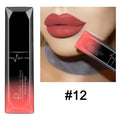 Waterproof Nude Matte Velvet Glossy Lip Gloss Lipstick Lip Balm Sexy Red Lip Tint 21 Colors Women Fashion Makeup Lipstick Tube