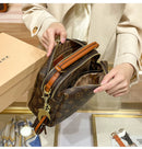 Bolsa feminina 2025 novo outono e inverno designer ombro crossbody saco, elegante e high-end saco de travesseiro