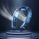 2025 novo condicionador de ar wearable usb recarregável portátil 3 refrigeração pendurado pescoço ventilador mudo 6000mah ao ar livre verão refrigerador