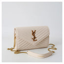 Novo envelope saco de corrente feminina crossbody saco commuter saco do telefone móvel nicho moda textura saco de ombro para mulher