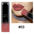 Waterproof Nude Matte Velvet Glossy Lip Gloss Lipstick Lip Balm Sexy Red Lip Tint 21 Colors Women Fashion Makeup Lipstick Tube