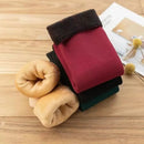 Feminino inverno velo grosso meias quentes macio e confortável cor sólida casa piso grosso meia botas macias meias de dormir