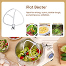 Batedeira de alimentos de cozinha BioloMix, motor DC de 1200 W e 11 velocidades, tela OLED digital, misturador de alimentos elétrico com gancho de massa, batedor