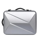 USB Mochila de Grande Capacidade, Hard Shell Commuter Bag, 17 "Computer Bag, Mala de Viagem à Prova D 'Água, Saco do Computador Notebook, Material ABS