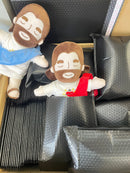 40cm respiração jesus acalmar brinquedo de pelúcia para crianças macio calmante jesus plushies reconfortante jesus coração brinquedo páscoa presentes de natal