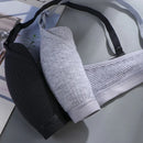 Sutiã de copo ab feminino de algodão, roupa íntima sem fio, confortável, sutiã em v, roupa íntima feminina para cima