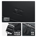 Septwolves mochila de couro de luxo para homens monograma impresso elegante mochila para portátil 15 Polegada saco de viagem preto mochila de negócios