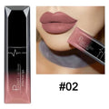Waterproof Nude Matte Velvet Glossy Lip Gloss Lipstick Lip Balm Sexy Red Lip Tint 21 Colors Women Fashion Makeup Lipstick Tube