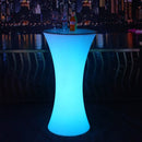 Nova mesa de bar led 16 cores mudando iluminação led mesa de cocktail luminosa brilhante fezes de barra de café para fontes de eventos de festa
