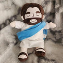 40cm respiração jesus acalmar brinquedo de pelúcia para crianças macio calmante jesus plushies reconfortante jesus coração brinquedo páscoa presentes de natal