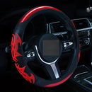 Four Seasons Universal Car Steering Wheel Cover in Faux Leather Film Fashion Sports Design