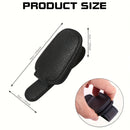 [1pcs Universal Sun Visor Glasses] 1pc Universal Car Sun Visor Glasses Clip, Pu Material, Auto Eyeglasses Holder, Vehicle Interior Accessories, Eyewear Storage Bracket