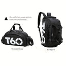 Mochila Esportiva T60 – Bolsa Dobrável e Leve para Viagens, Ginásio, Natação, Ski e Yoga