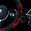 Four Seasons Universal Car Steering Wheel Cover in Faux Leather Film Fashion Sports Design